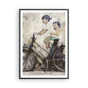 Poszter fehér keretben - Igaz, vagy hamis? - 70x100 cm