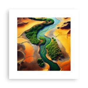 Poszter - Életetadó folyó - 30x30 cm