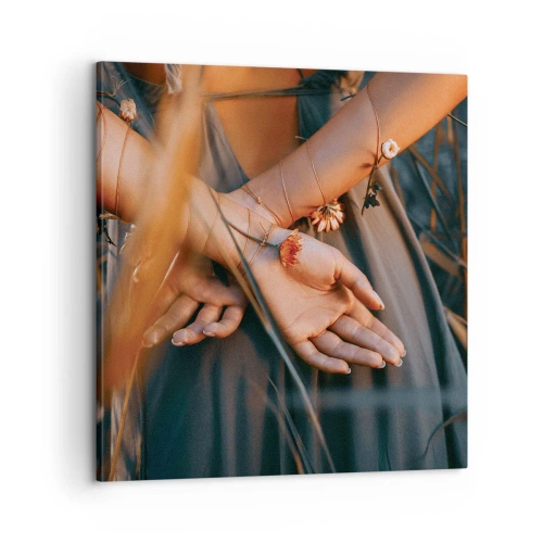 Vászonkép - Kapcsolatban a természettel - 60x60 cm