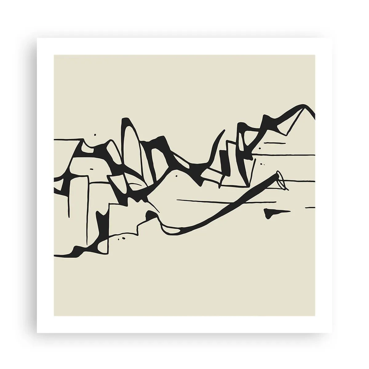 Poszter - Lehet egy táj - 60x60 cm