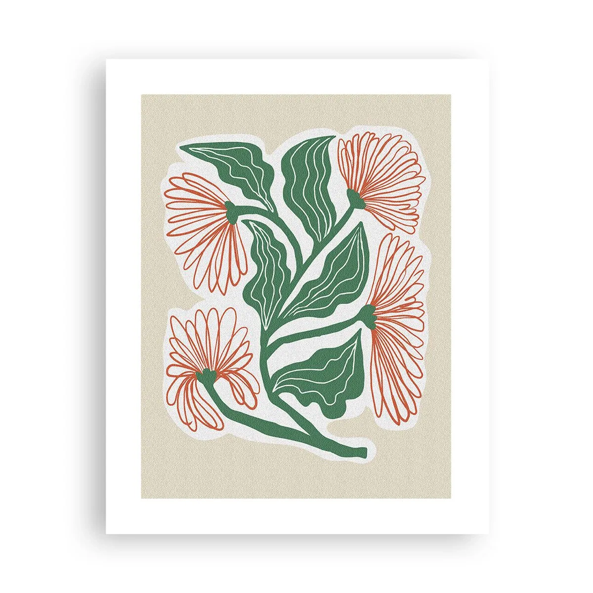 Poszter - Népi és modern - 40x50 cm