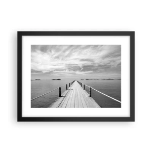 Poszter fehér keretben - Talán egy kirándulás... - 40x30 cm