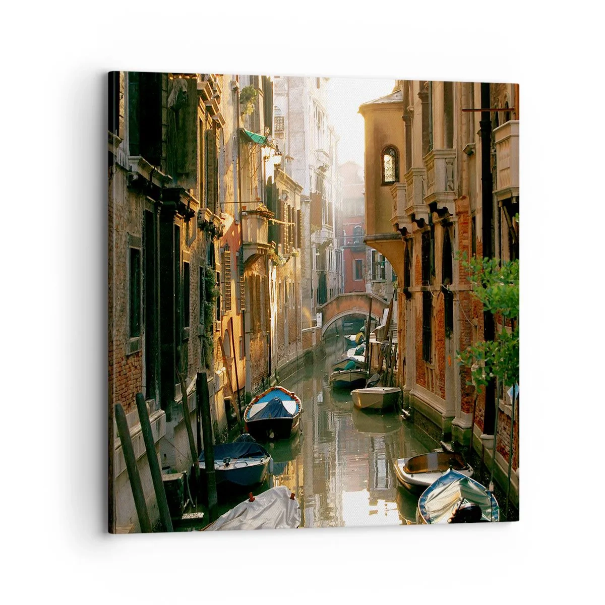 Vászonkép - Egy velencei sikátorban - 70x70 cm