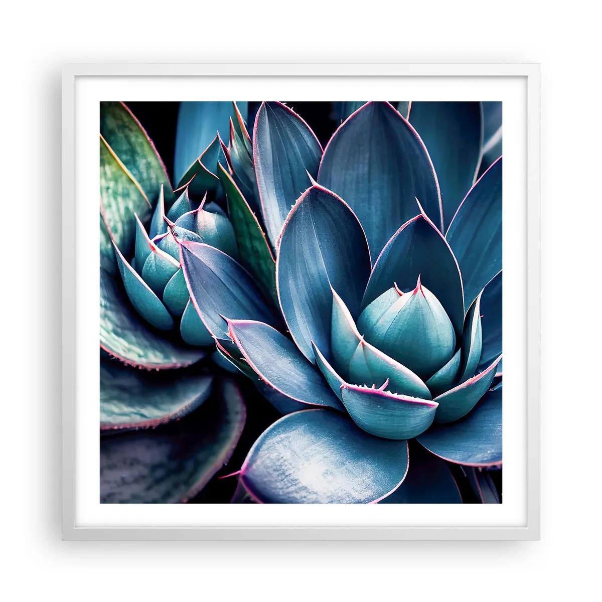 Poszter fekete keretben - Életerő - 60x60 cm