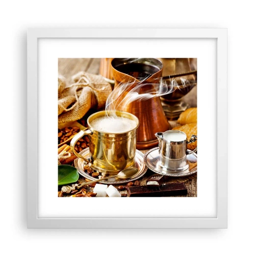 Poszter fekete keretben - Szép napot! - 30x30 cm