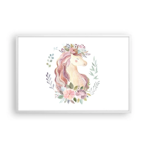 Poszter fekete keretben - Meghívás a tündérmesék világába - 91x61 cm