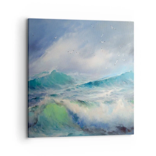 Vászonkép - "A forgószél diadalmasan üvöltött...” - 70x70 cm