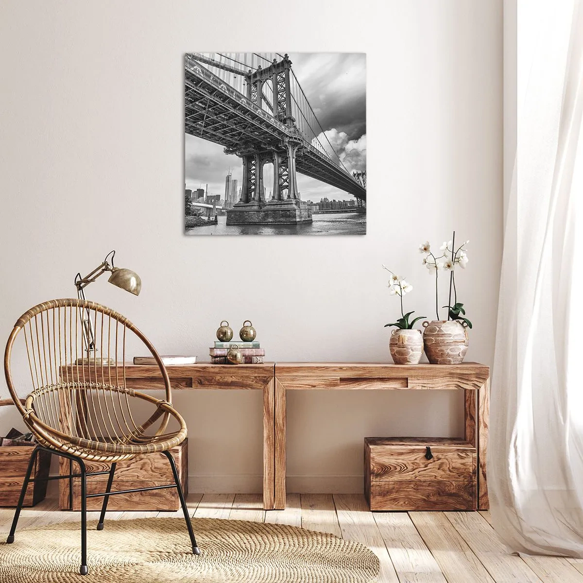 Vászonkép - A város szívébe - 40x40 cm