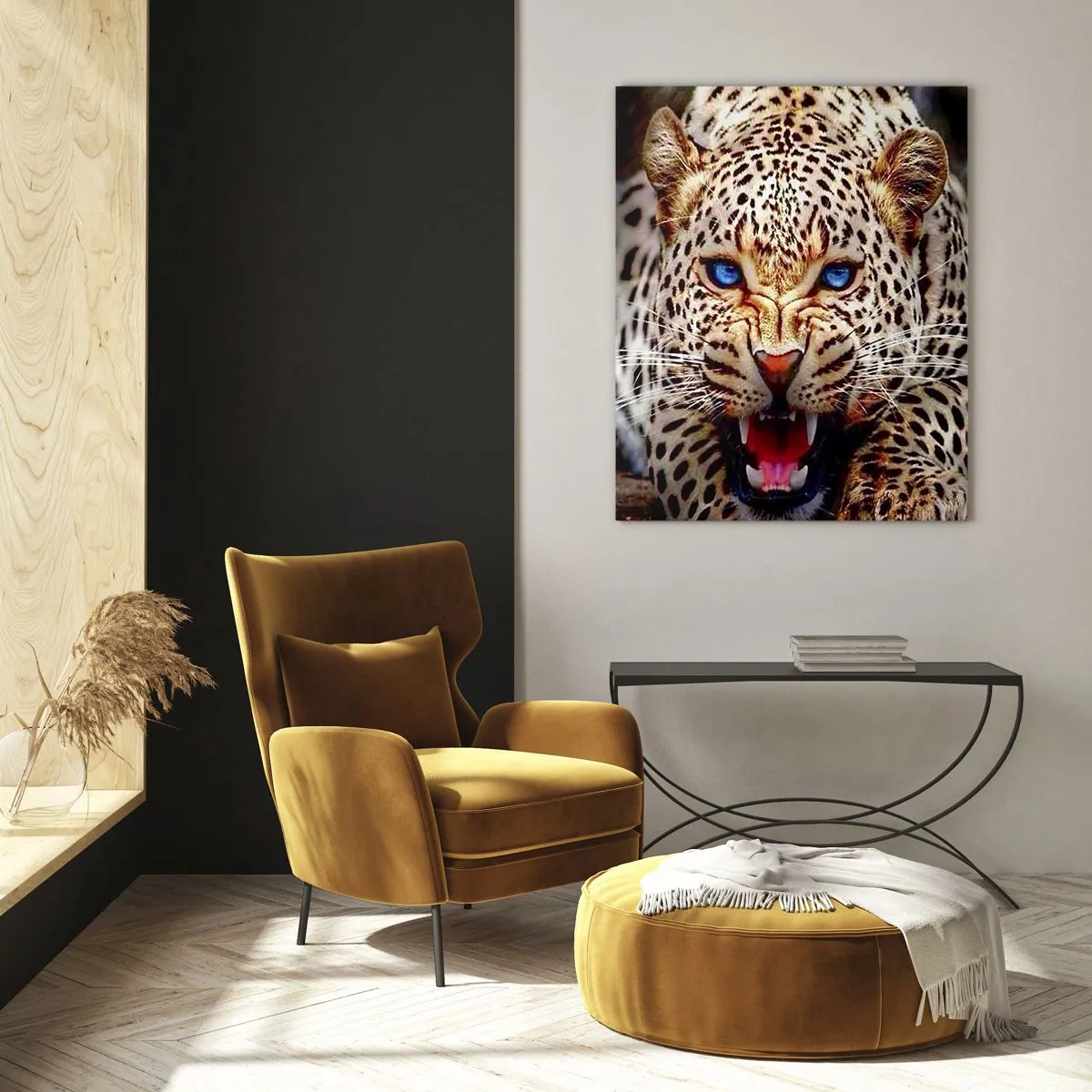 Üveg kép - A szépség nem árt a haragnak - 80x120 cm