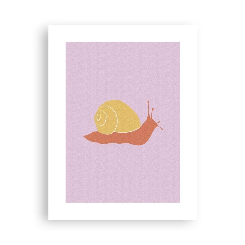 Poszter - Nem kell sietni - 30x40 cm