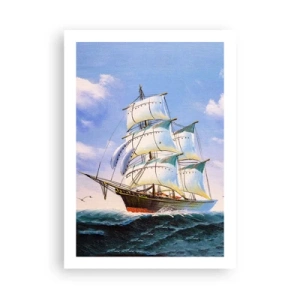 Poszter - Büszkén a széllel - 50x70 cm
