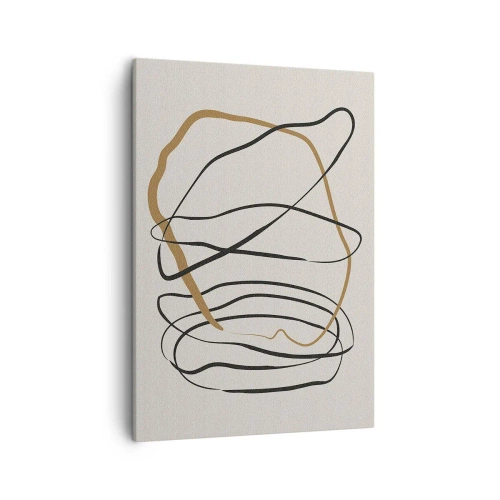 Vászonkép - Kompozíció - birtokló tánc - 50x70 cm