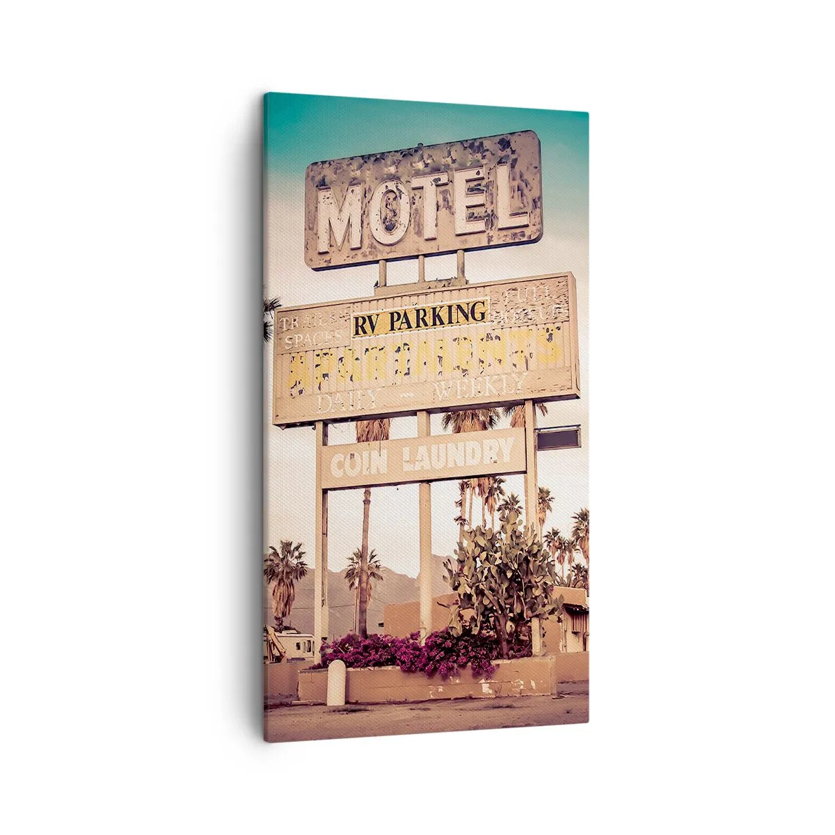 Vászonkép - Itt megállt az idő - 45x80 cm