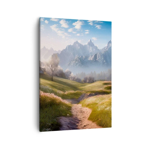 Vászonkép - Idilli völgy - 50x70 cm