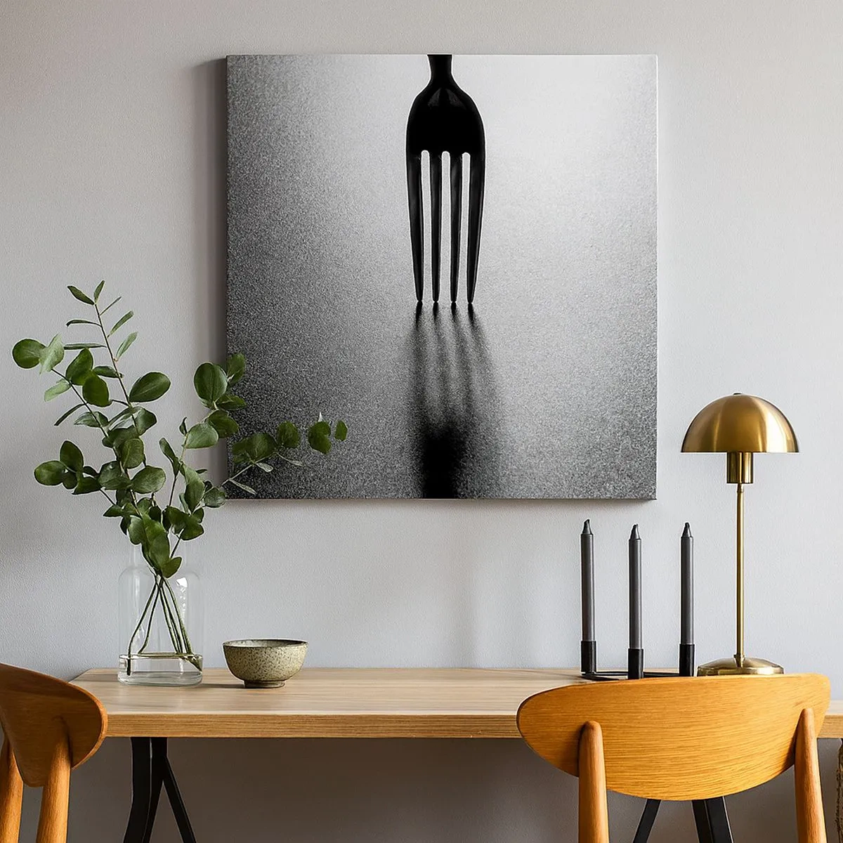 Vászonkép - Fény és árnyék - 30x30 cm