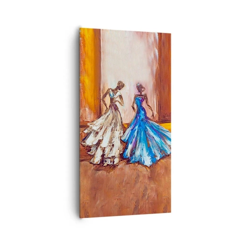 Vászonkép - Hálás páros - 65x120 cm