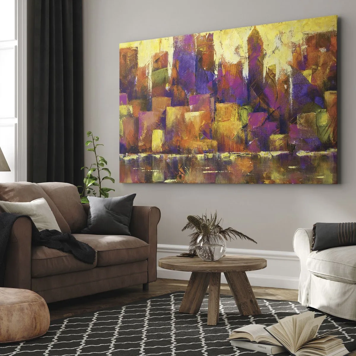 Vászonkép - Metropolitán kompozíció - 120x80 cm