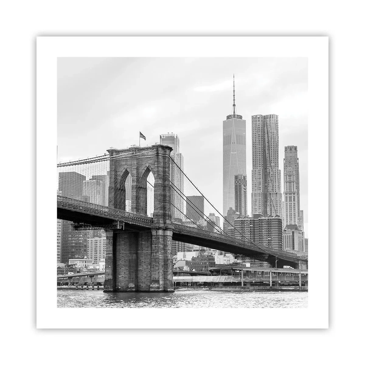 Poszter - New York-i hangulat - 50x50 cm