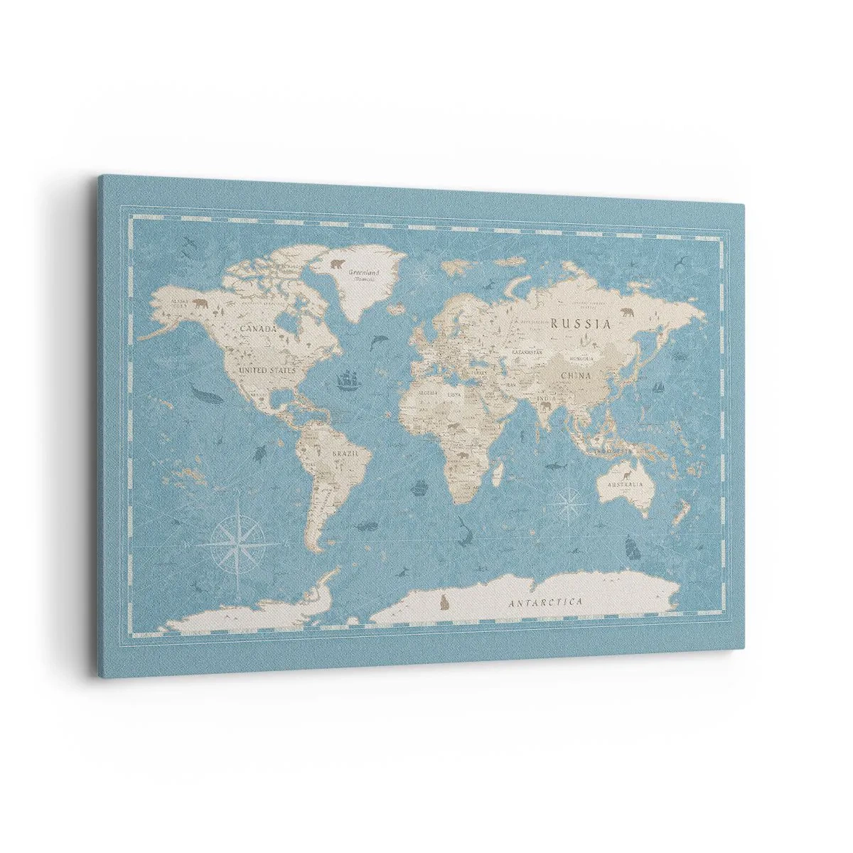 Vászonkép - Egy világ karnyújtásnyira - 120x80 cm