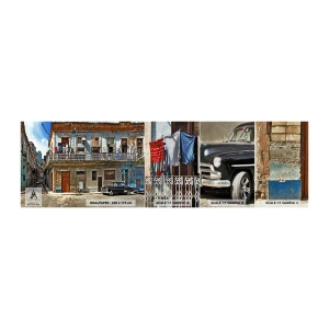 Fotótapéta Minta Premium Canvas - Havannai hangulat - Város, Havanna, Építészet - 100x30 cm