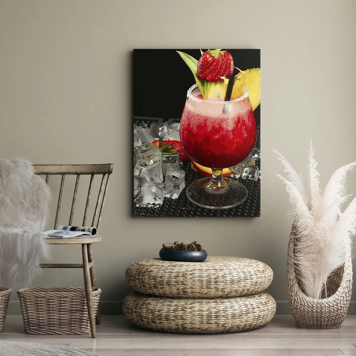 Vászonkép - Varázsolj ízt - 55x100 cm