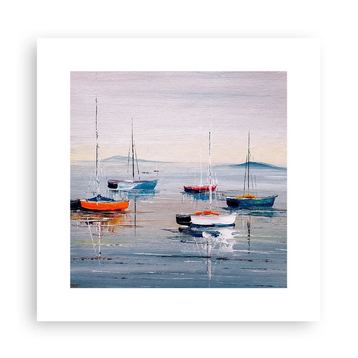 Poszter - Jól megérdemelt pihenés - 30x30 cm