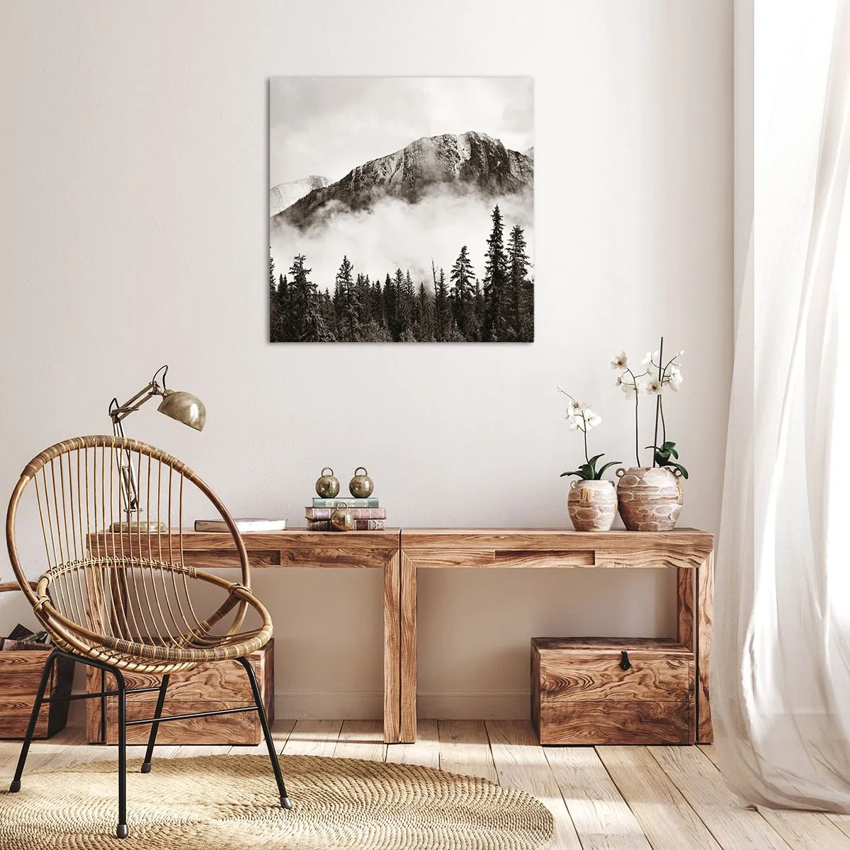 Vászonkép - Gránit uralkodó - 70x70 cm