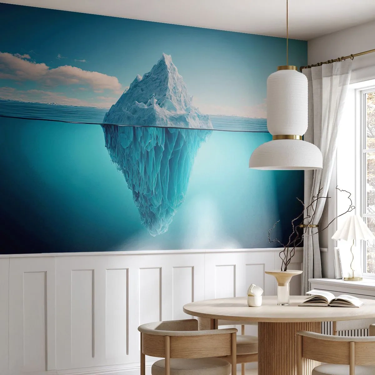 Fotótapéta Standard Eco - A jégkirálynő - Jéghegy, Víz, Gleccser - 350x256 cm