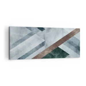 Vászonkép - A geometria kifinomult eleganciája - 100x40 cm