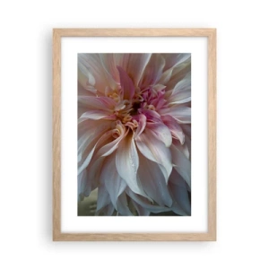 Poszter világos tölgy keretben - Virágzó frissesség - 30x40 cm