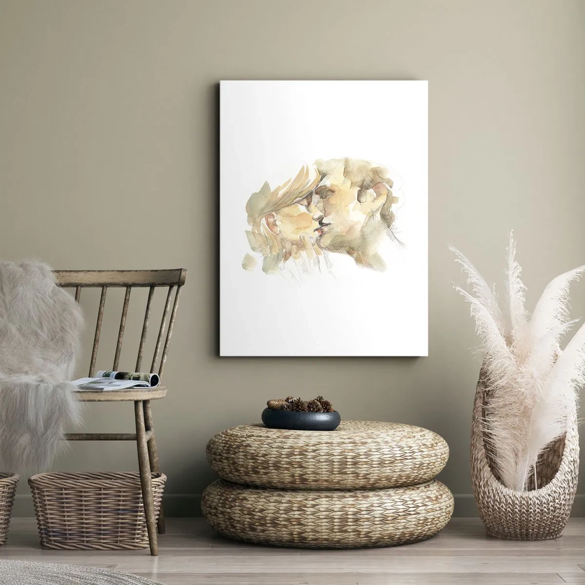 Vászonkép - Meglelt másik fél? - 55x100 cm