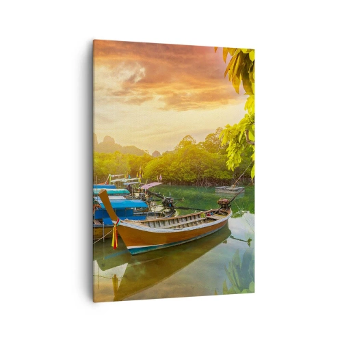 Vászonkép - Egy dolgos nap előtt - 70x100 cm