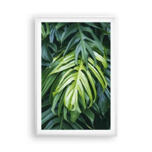 Poszter fekete keretben - Merüljön el a frissességben - 61x91 cm