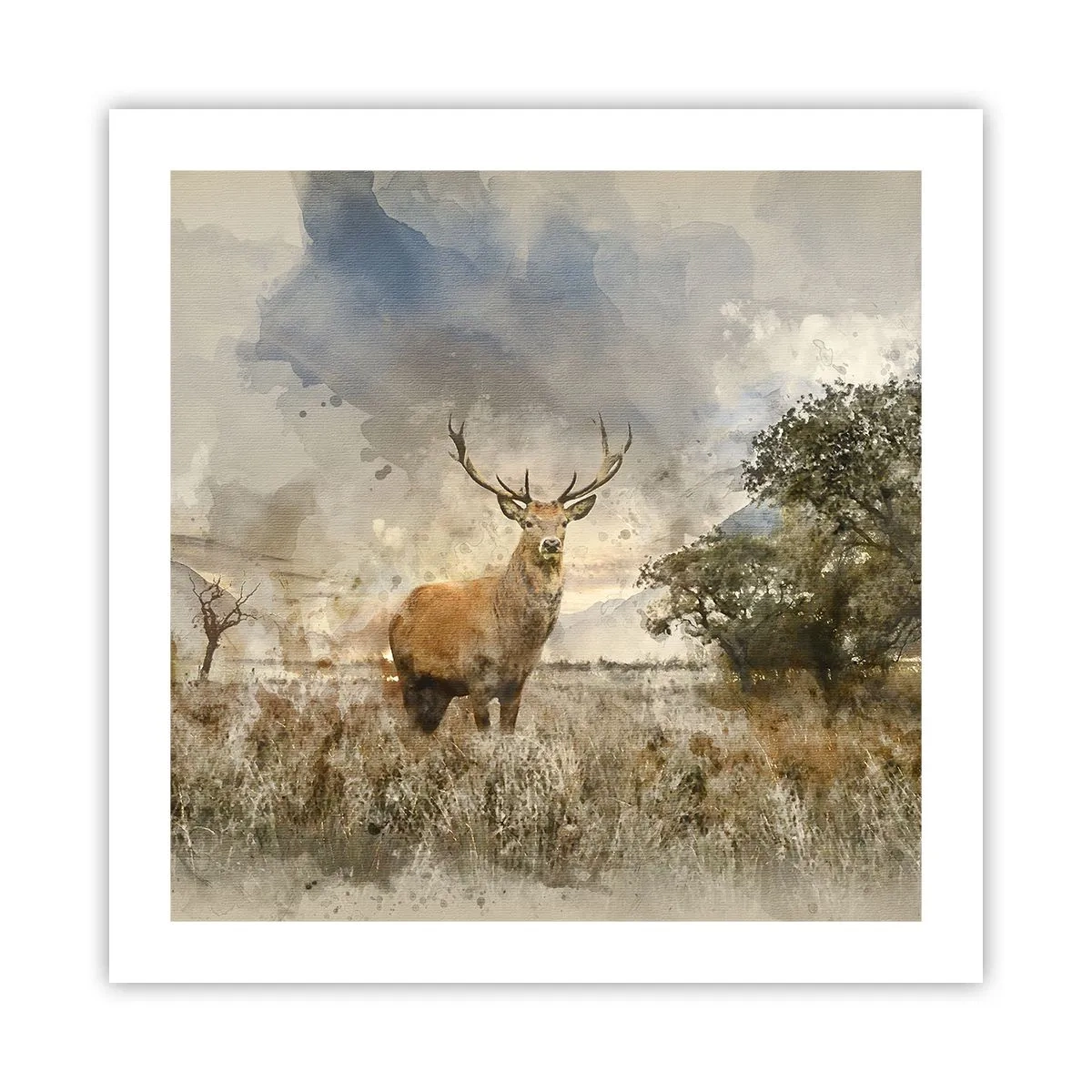 Poszter - Becsület – erő – méltóság - 50x50 cm