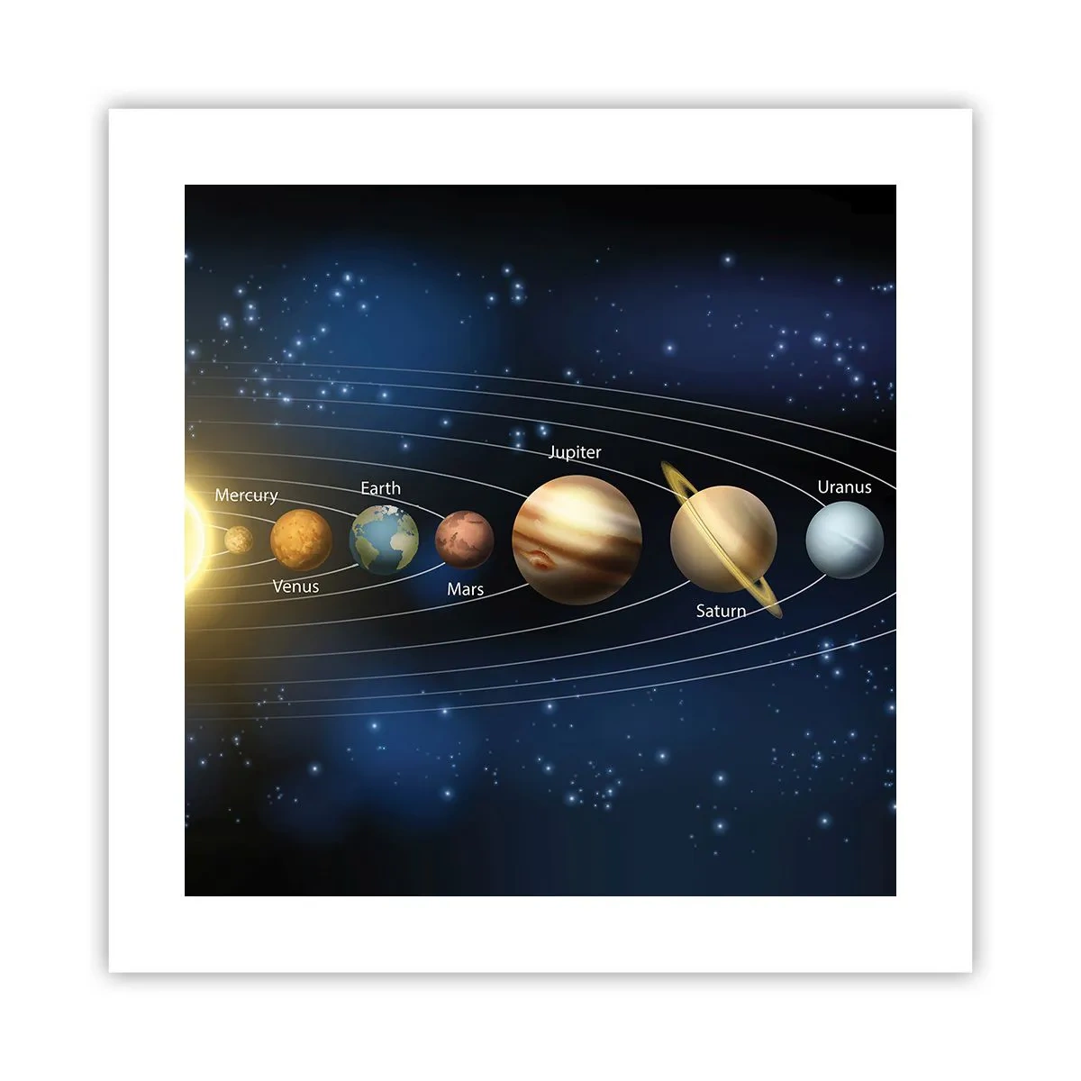 Poszter - Egy a tízből - 40x40 cm