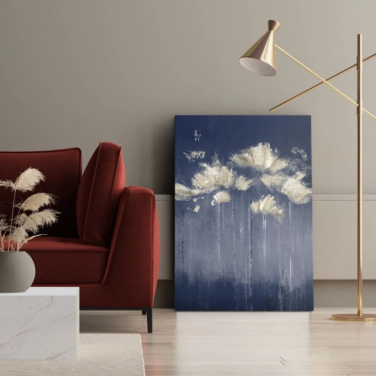 Vászonkép - Mint szirmok a szélben - 50x70 cm