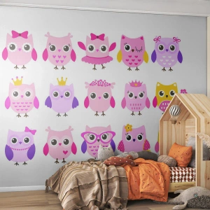 Fotótapéta Standard Eco - Egyik édesebb, mint a másik - Madarak, Bagoly, Gyerekeknek - 400x280 cm