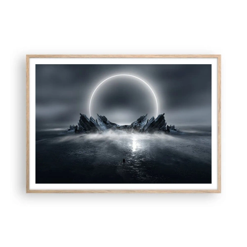 Poszter világos tölgy keretben - Egy történet fináléja - 100x70 cm