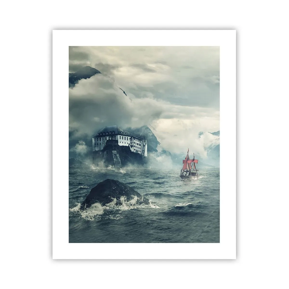 Poszter - Varázslatos vizeken - 40x50 cm