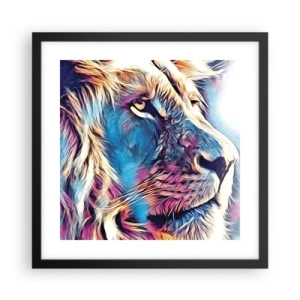 Poszter fehér keretben - A természet bölcsessége - 40x40 cm