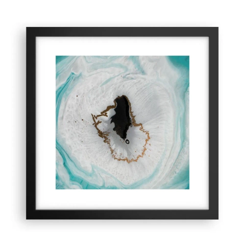 Poszter fehér keretben - Behatolni - 30x30 cm