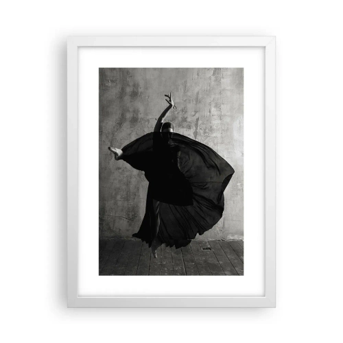 Poszter fekete keretben - Szenvedélyes pas - 30x40 cm
