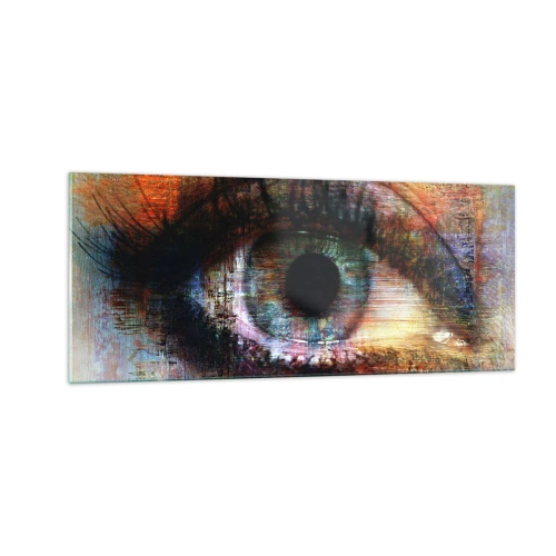 Üveg kép - Beleláthatsz a lélekbe - 100x40 cm