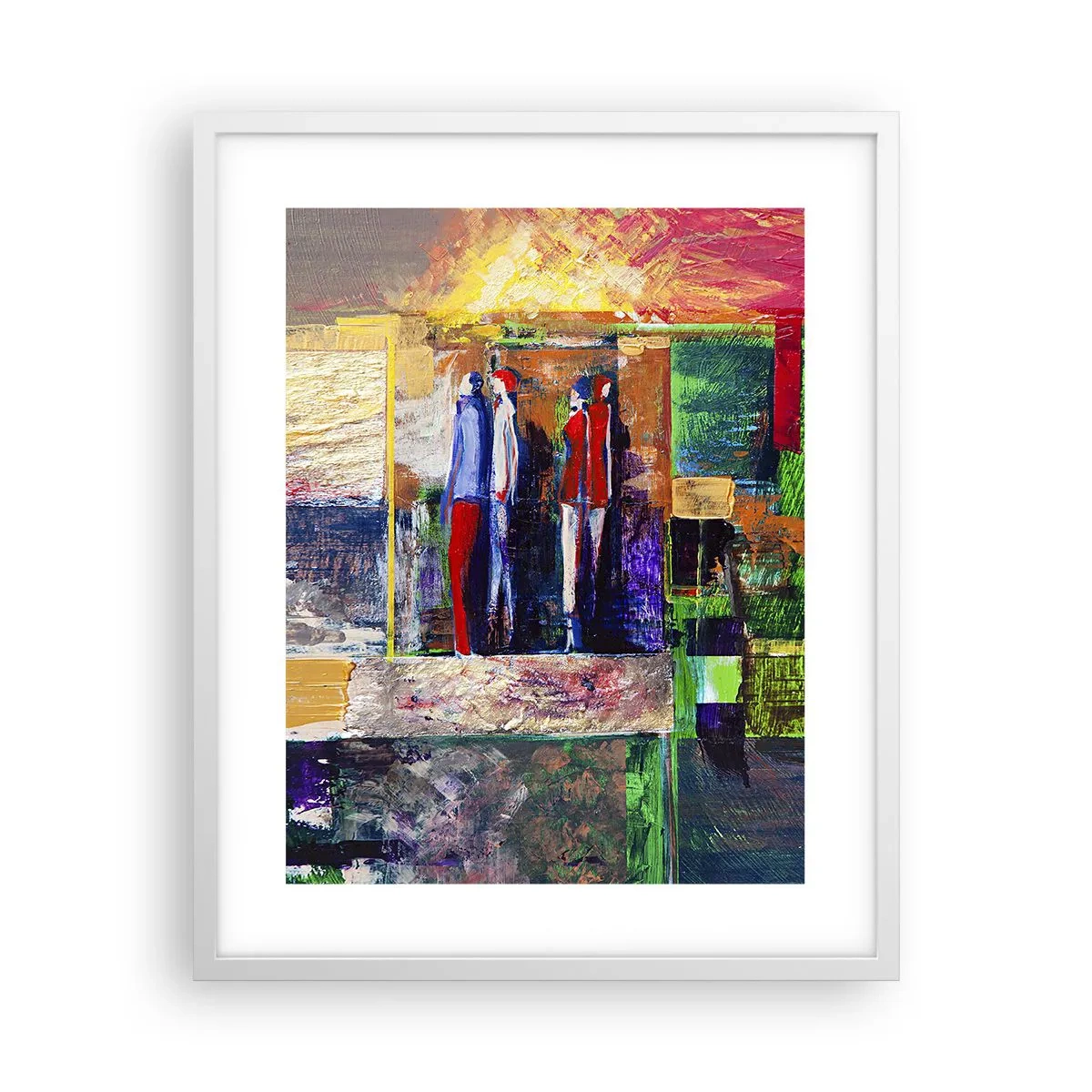 Poszter fekete keretben - Kapcsolatok és érzelmek - 40x50 cm