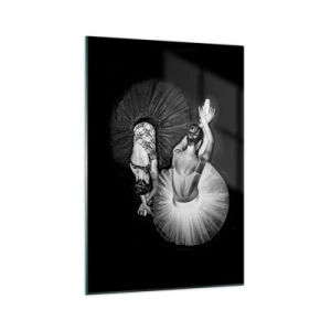 Üveg kép - Jin és jang – tökéletes egyensúly - 70x100 cm