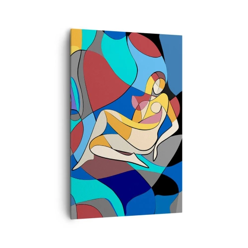 Vászonkép - Kubista akt - 80x120 cm
