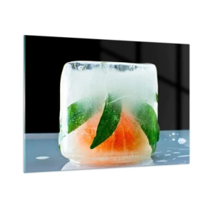 Üveg kép - Friss és hűvös - 100x70 cm
