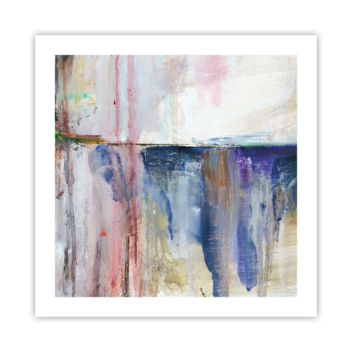 Poszter - Színes benyomások és társítások - 50x50 cm