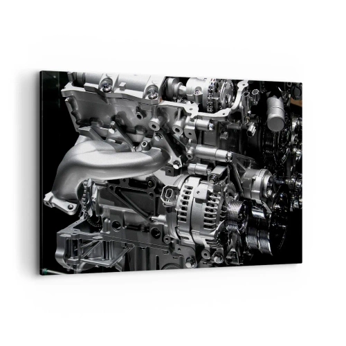 Vászonkép - Acél, szép, erős - 120x80 cm