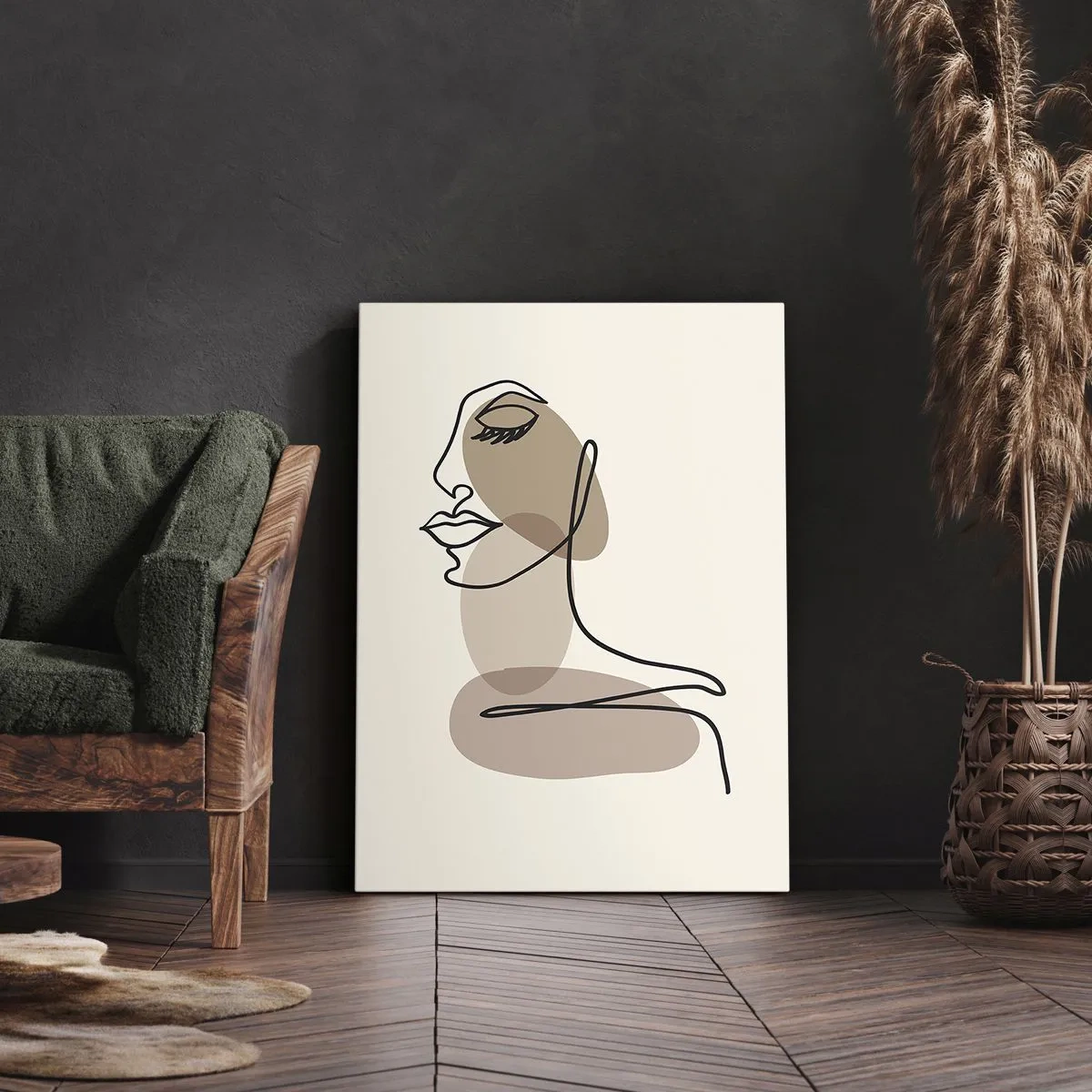 Vászonkép - Elveszve a saját hangjában - 50x70 cm